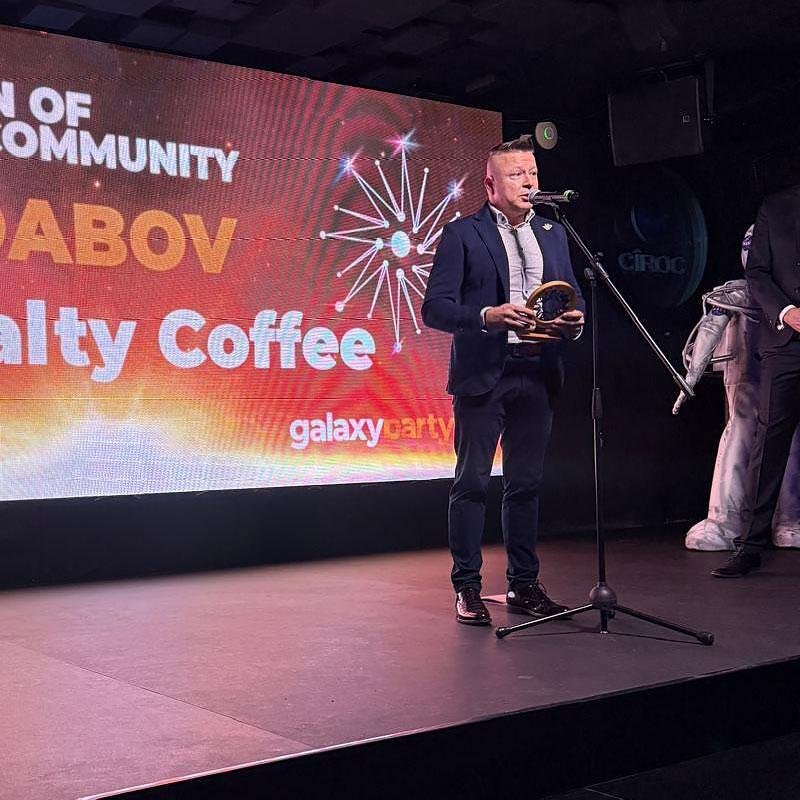 Йордан Дъбов с голямата награда SUN OF COMMUNITY от beamUp Lab