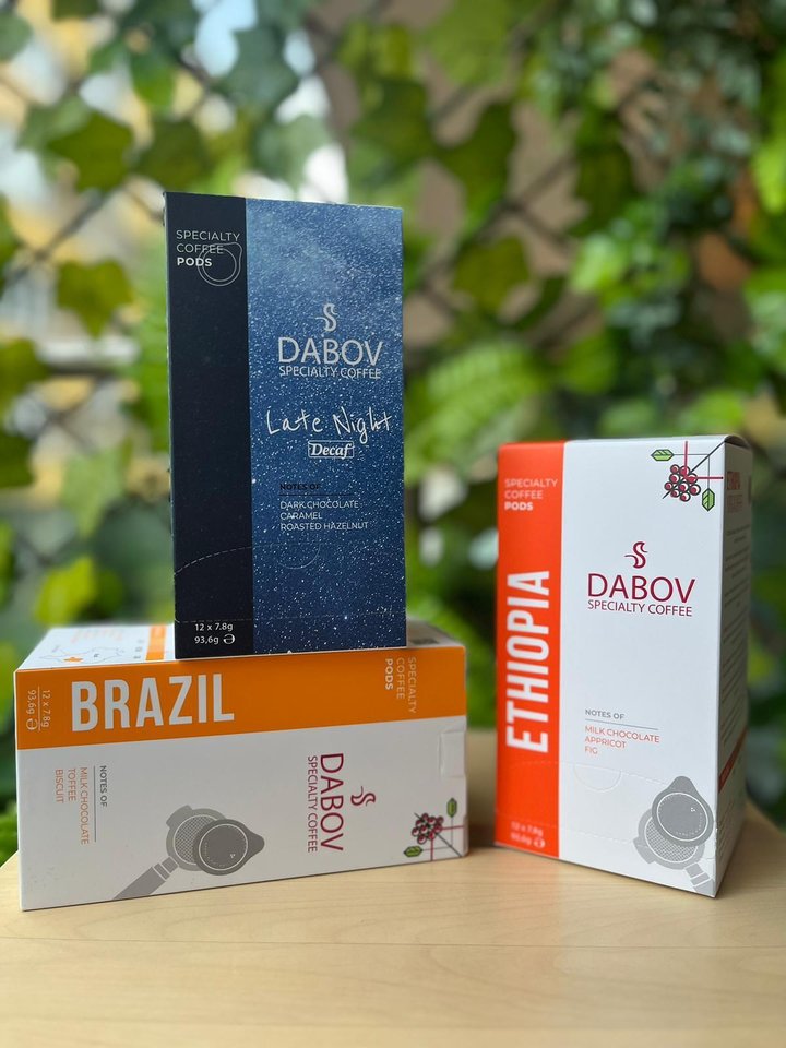 Представяме ви нашите нови спешълти дози за кафе на DABOV SPECIALTY COFFEE