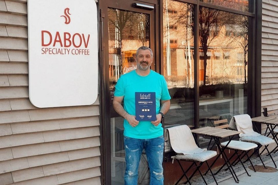 DABOV Specialty Coffee №2 според Falstaff Coffee Guide 2026 – само месеци след отварянето