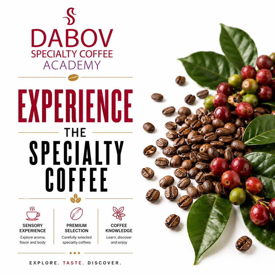 Experience the specialty coffee by Dabov