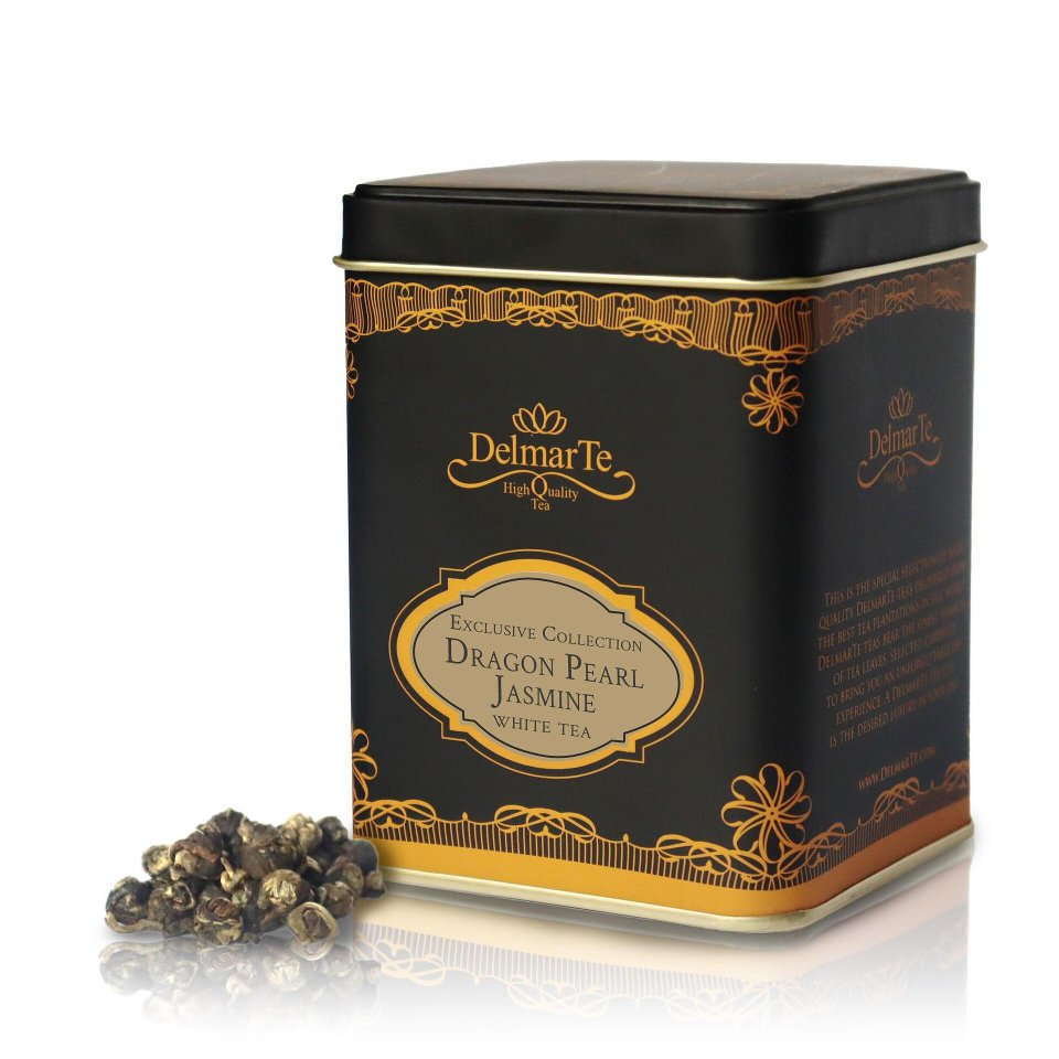 Жасмин Драконови Перли – бял чай – 125 g