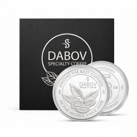 Юбилеен сребърен медал – 15 години DABOV Specialty Coffee