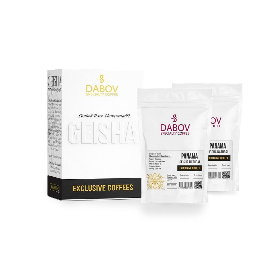 Кафе кутия 2 х 65г  - GEISHA Панама Natural