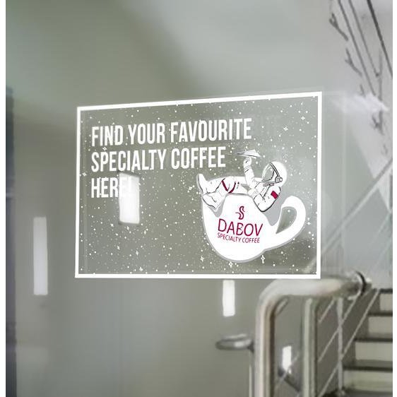 Стикер DABOV – Find Your Favourite Coffee