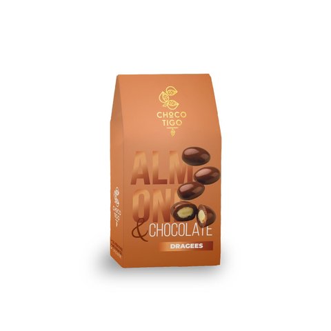 Шоколадови дражета “Бадем и шоколад” - Chocotigo
